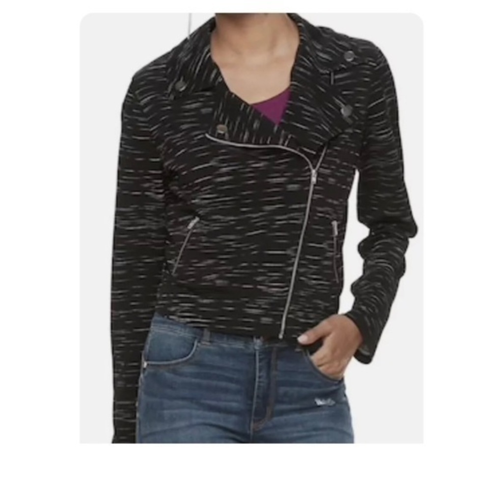NWT Candie’s Knit Jacket Zip Lightweight $54 New - Picture 2 of 3